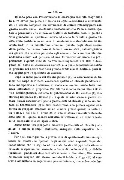 La rassegna d'ostetricia e ginecologia