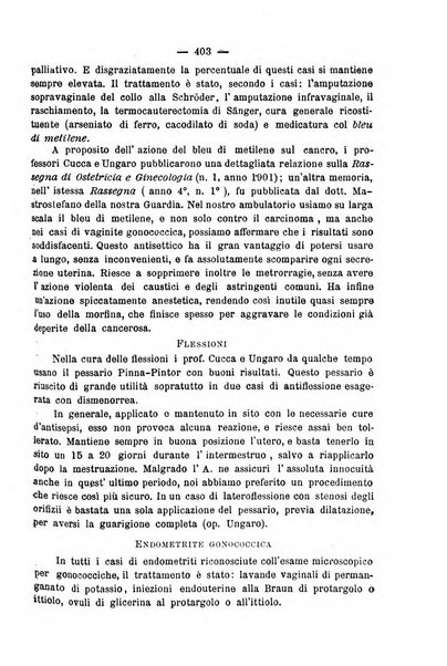 La rassegna d'ostetricia e ginecologia