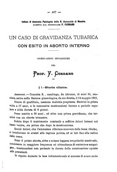 La rassegna d'ostetricia e ginecologia