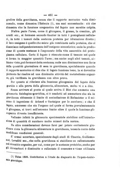 La rassegna d'ostetricia e ginecologia