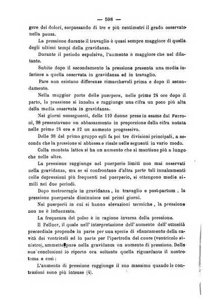 La rassegna d'ostetricia e ginecologia