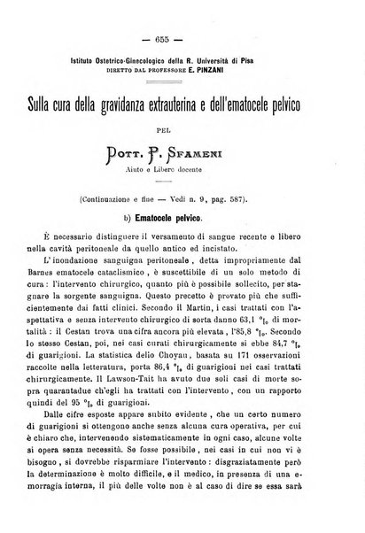 La rassegna d'ostetricia e ginecologia