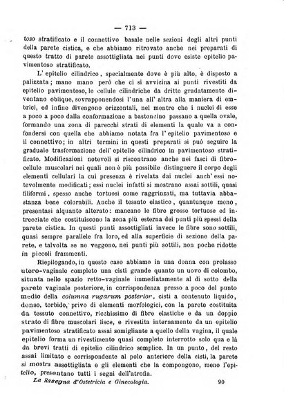 La rassegna d'ostetricia e ginecologia