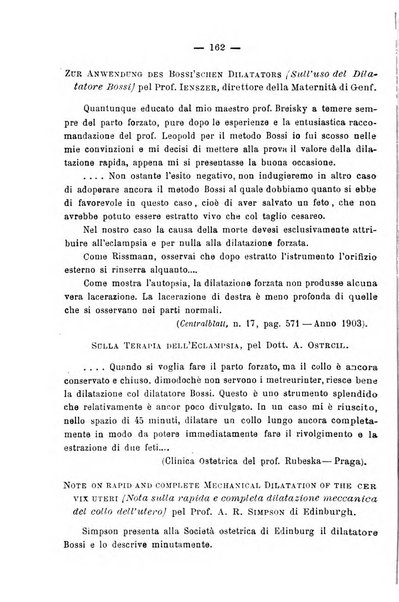 La rassegna d'ostetricia e ginecologia