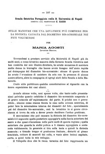 La rassegna d'ostetricia e ginecologia