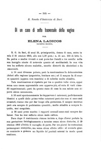 La rassegna d'ostetricia e ginecologia