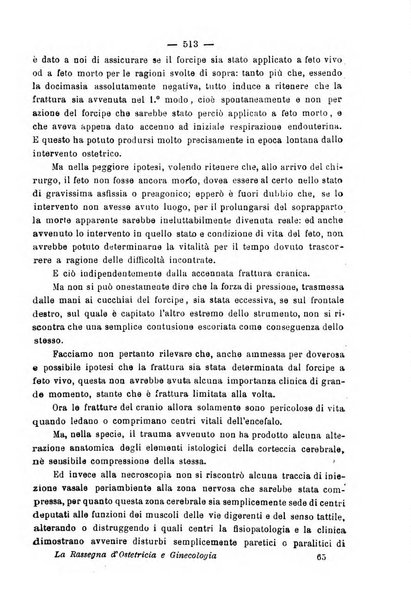 La rassegna d'ostetricia e ginecologia