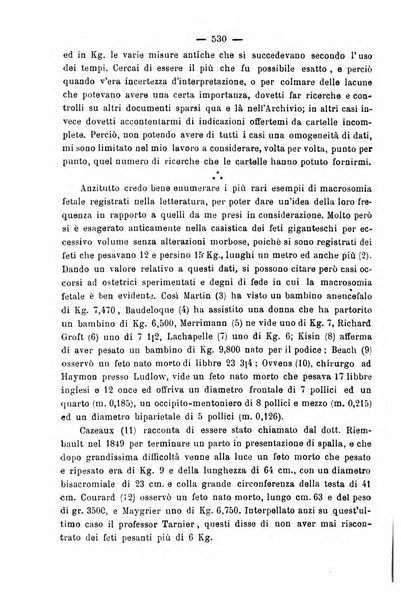 La rassegna d'ostetricia e ginecologia