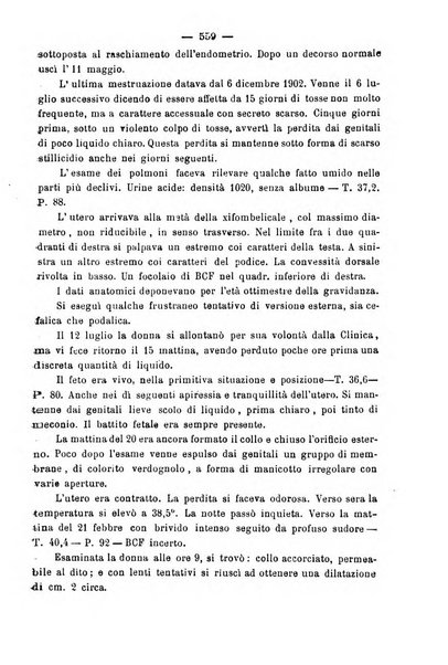 La rassegna d'ostetricia e ginecologia