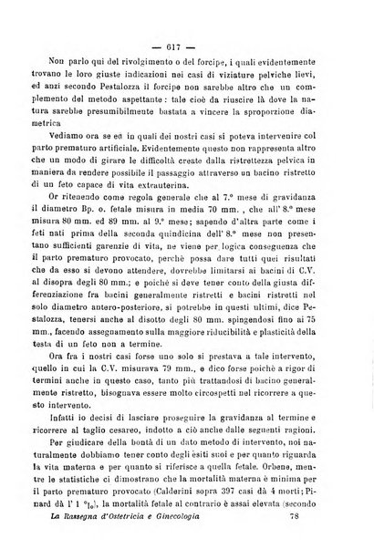 La rassegna d'ostetricia e ginecologia