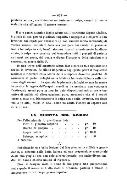 La rassegna d'ostetricia e ginecologia