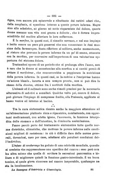 La rassegna d'ostetricia e ginecologia