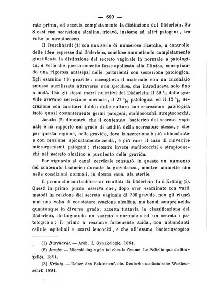 La rassegna d'ostetricia e ginecologia