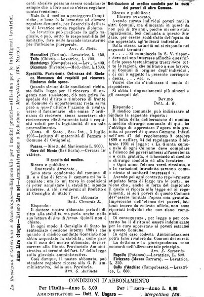 La rassegna d'ostetricia e ginecologia