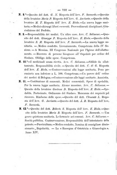 La rassegna d'ostetricia e ginecologia