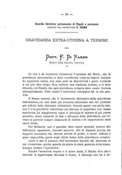 La rassegna d'ostetricia e ginecologia