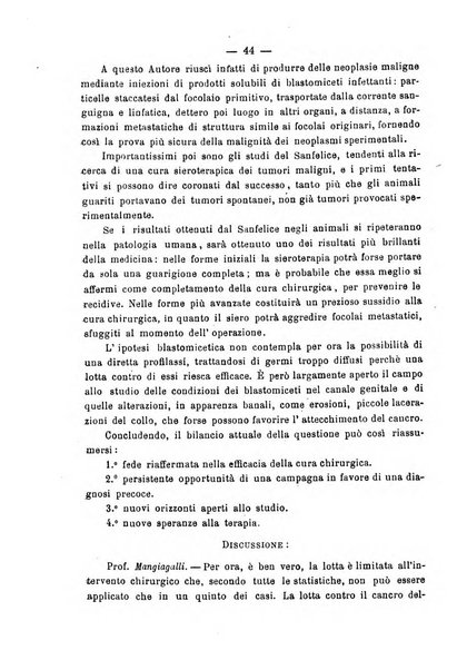 La rassegna d'ostetricia e ginecologia