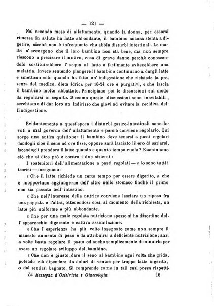 La rassegna d'ostetricia e ginecologia