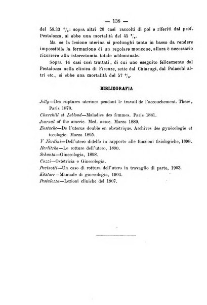 La rassegna d'ostetricia e ginecologia