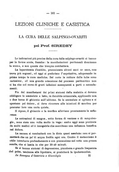 La rassegna d'ostetricia e ginecologia