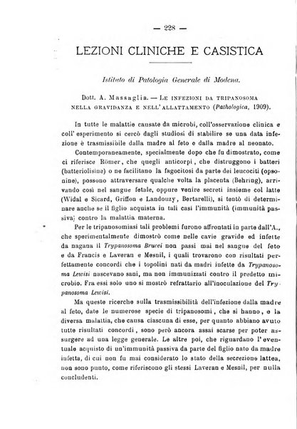 La rassegna d'ostetricia e ginecologia