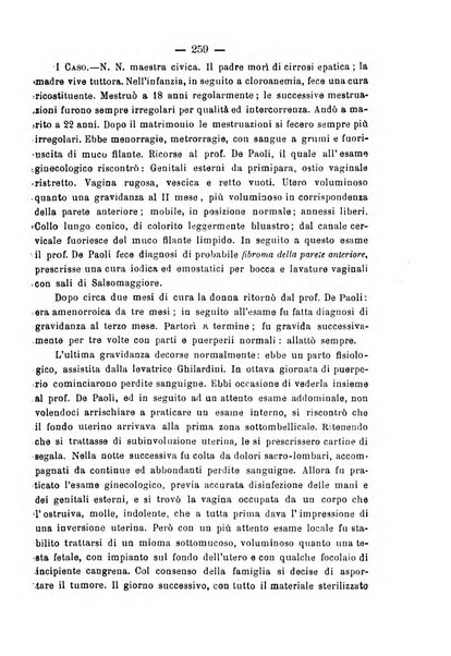 La rassegna d'ostetricia e ginecologia