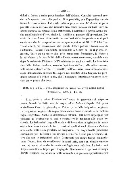 La rassegna d'ostetricia e ginecologia