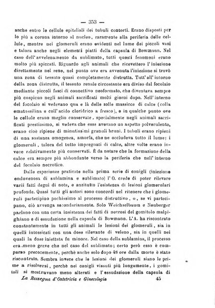 La rassegna d'ostetricia e ginecologia