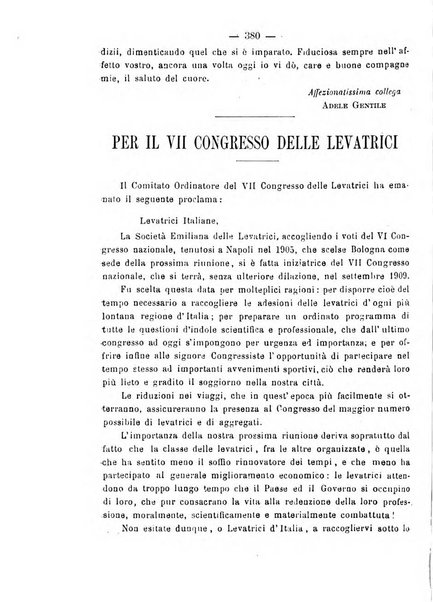 La rassegna d'ostetricia e ginecologia