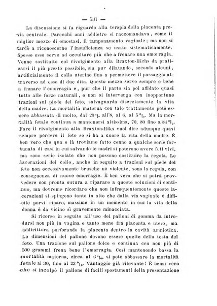 La rassegna d'ostetricia e ginecologia