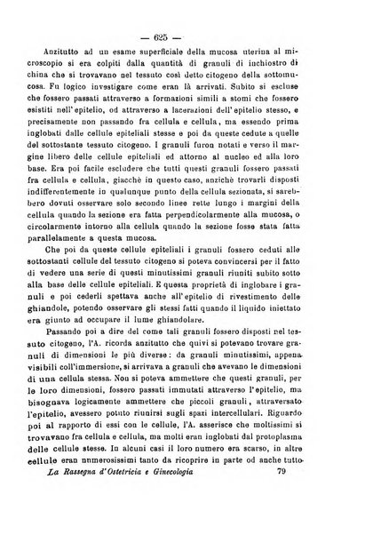 La rassegna d'ostetricia e ginecologia