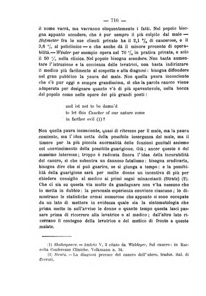 La rassegna d'ostetricia e ginecologia