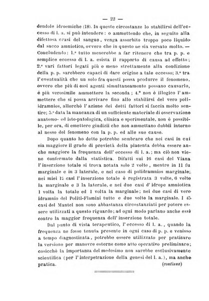 La rassegna d'ostetricia e ginecologia