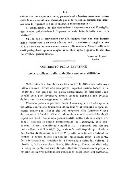 La rassegna d'ostetricia e ginecologia