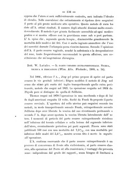 La rassegna d'ostetricia e ginecologia