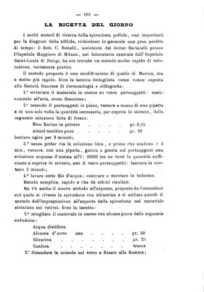 La rassegna d'ostetricia e ginecologia