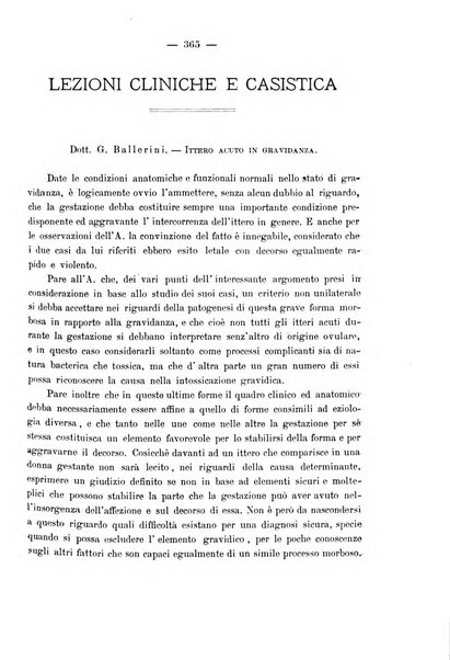 La rassegna d'ostetricia e ginecologia