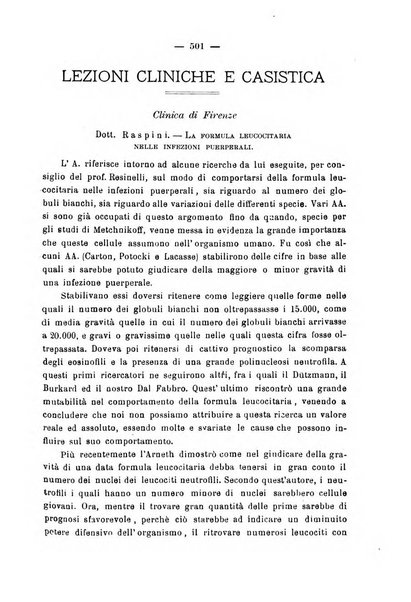 La rassegna d'ostetricia e ginecologia