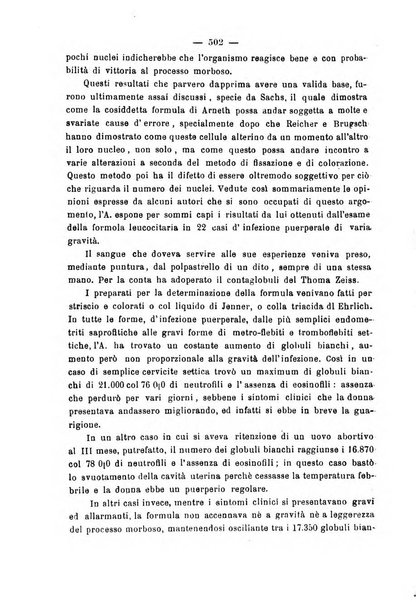 La rassegna d'ostetricia e ginecologia