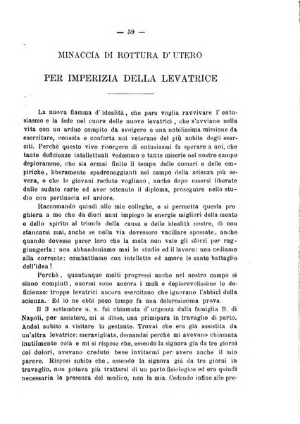 La rassegna d'ostetricia e ginecologia