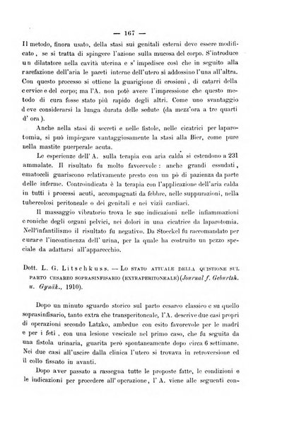 La rassegna d'ostetricia e ginecologia