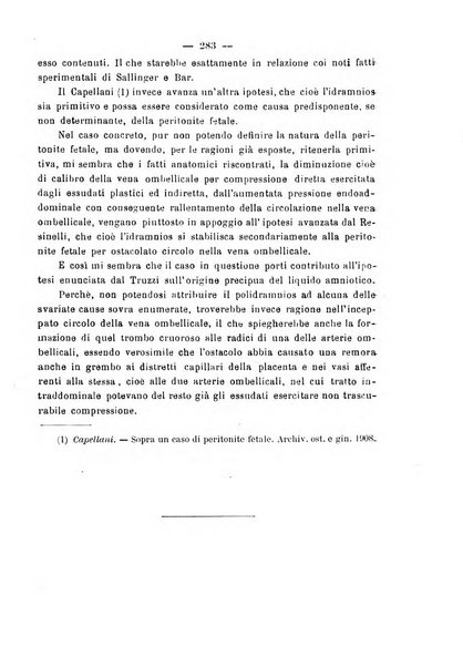 La rassegna d'ostetricia e ginecologia