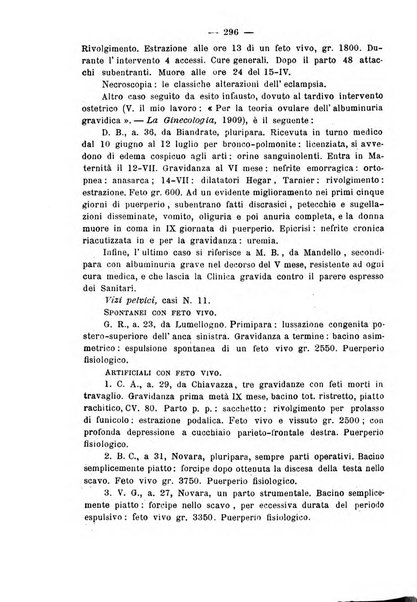 La rassegna d'ostetricia e ginecologia