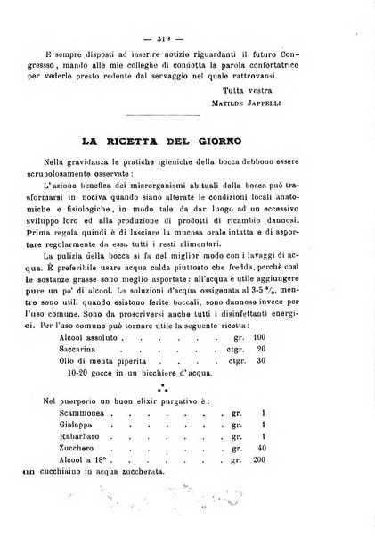 La rassegna d'ostetricia e ginecologia