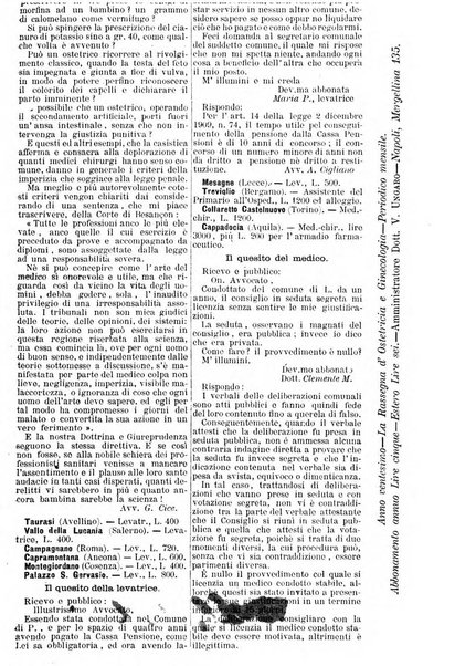 La rassegna d'ostetricia e ginecologia