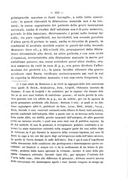 La rassegna d'ostetricia e ginecologia