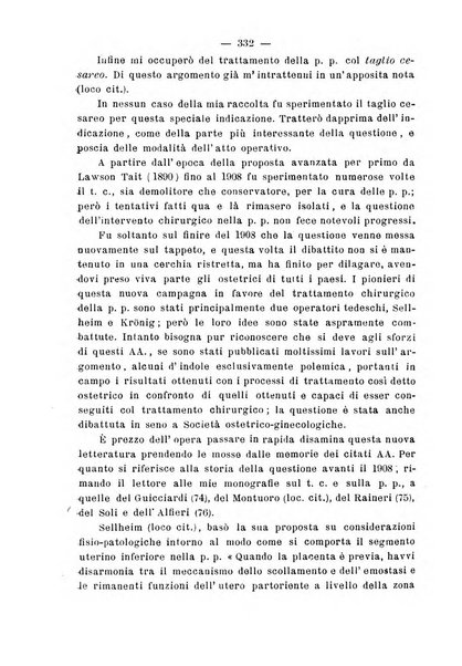 La rassegna d'ostetricia e ginecologia