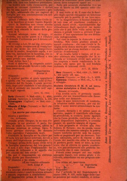 La rassegna d'ostetricia e ginecologia