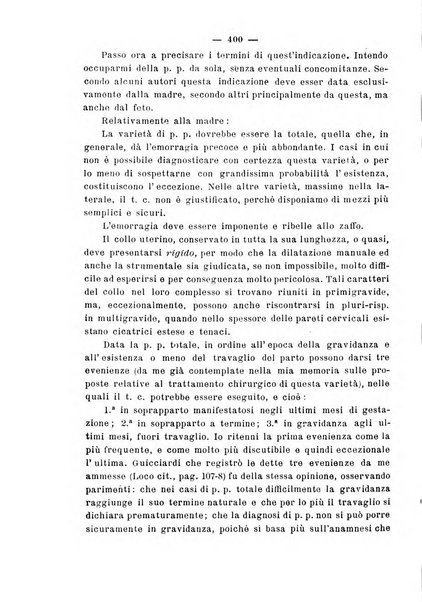 La rassegna d'ostetricia e ginecologia