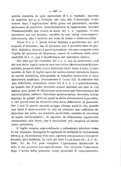 La rassegna d'ostetricia e ginecologia